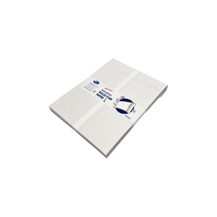 Lot de 10 pochettes bulle air blanc  350 x 470 mm 23810 LA COURONNE