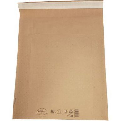 Achetez Carton de 50 pochettes bulle air papier 250  x 350 mm avec soufflet 90 mm 838 LA COURONNE pa..