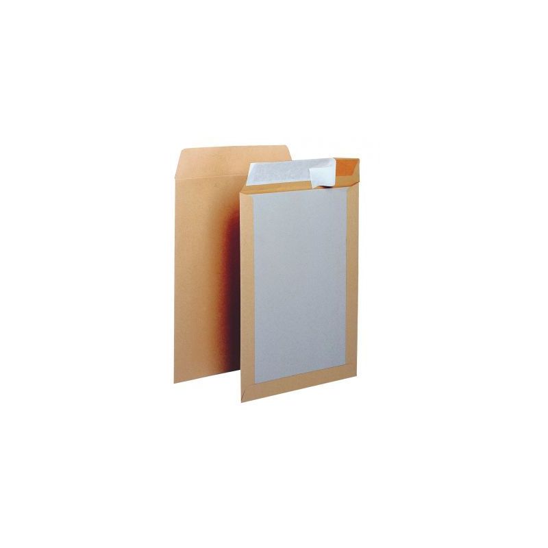 Achetez Boîte de 100 pochettes dos carton 260x330 120g/m² bande siliconée 4458 pas cher sur Ma Re..