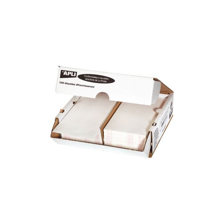 Boîte de 1000 étiquettes d'affranchissement 175x45mm 14019 AGIPA