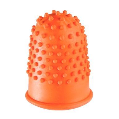 Achetez WONDAY Sachet 12 doigtiers caoutchouc Taille n°0 - Diamètre 16 mm coloris Vert pas cher su..