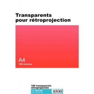 Achetez Boîte de 100 transparents pour rétroprojection écriture A4 100µ 33638235 ACCO pas cher s..