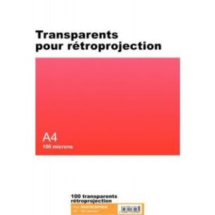 Achetez Boîte de 100 transparents pour rétroprojection copieur A4 100µ 33638237 ACCO pas cher sur..