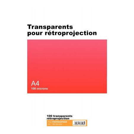 Achetez Boîte de 100 transparents pour rétroprojection copieur A4 100µ 33638237 ACCO pas cher sur..