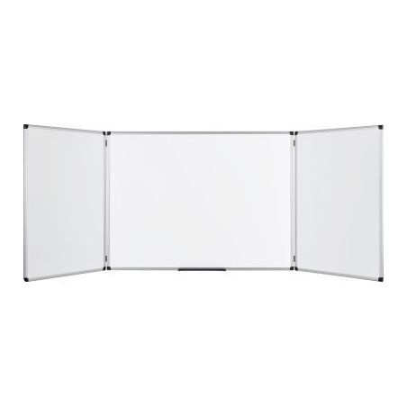 Achetez Tableau blanc triptyque émaillé 100x400cm TR05030207790 BI-OFFICE pas cher sur Ma Rentrée..