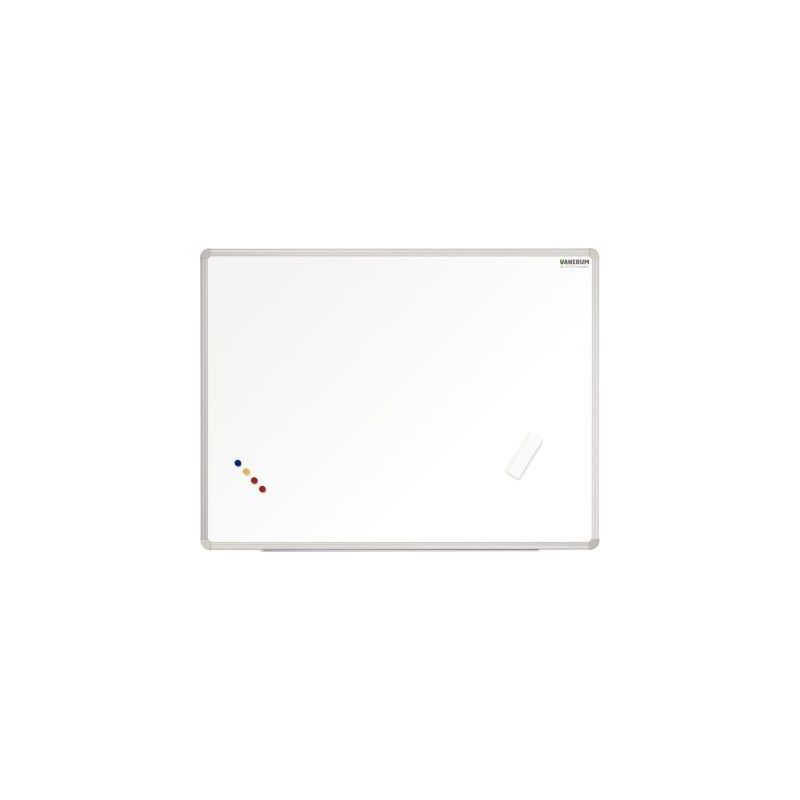 Achetez Tableau Blanc émaillé magnétique, cadre aluminium, Format : 60 x 90 cm pas cher sur Ma Re..