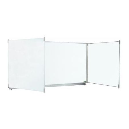 Achetez Tableau triptyque blanc émaillé 100x400 + auget 4900002 VANERUM pas cher sur Ma Rentrée S..