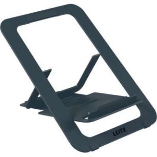 Achetez Support pour PC portable Ergo ultra plat réglable gris foncé 63460089 LEITZ pas cher sur M..