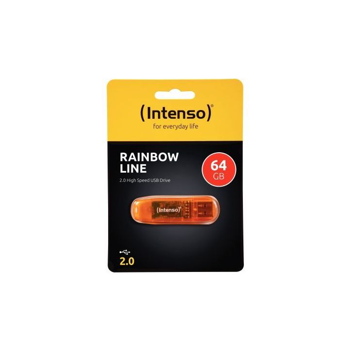 Clé USB Rainbow 64 Go 3502490 INTENSO