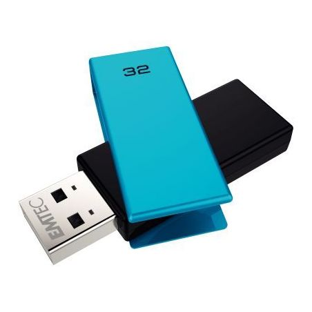 Achetez Clé USB Emtec Brick 2.0 C350 32 go bleu ECMMD32GC352 EMTEC pas cher sur Ma Rentrée Scolair..