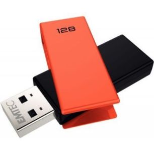 Achetez Clé USB Emtec Brick 2.0 C350 128 go orange ECMMD128GC352 EMTEC pas cher sur Ma Rentrée Sco..