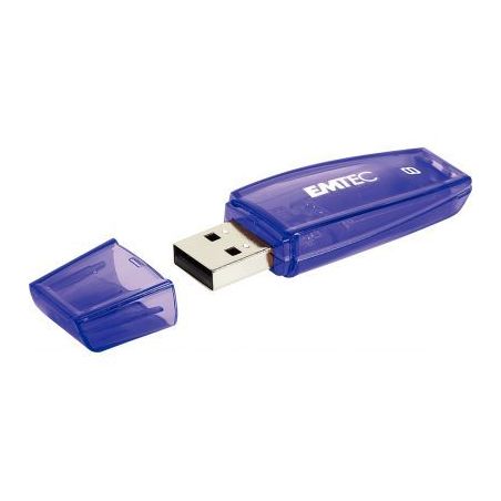 Achetez Clé USB 2.0 Emtec C410 8 Go violete ECMMD8GC410 EMTEC pas cher sur Ma Rentrée Scolaire