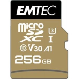 Achetez Carte micro SD Emtec UHS I U3 V30 Speedin Pro 256 GO XC ECMSDM256GXC10SP EMTEC pas cher sur ..