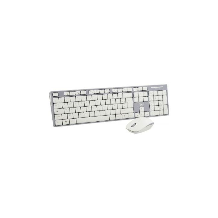 Pack clavier et souris sans fil T'NB Classy couleur gris KBSCGR T'NB