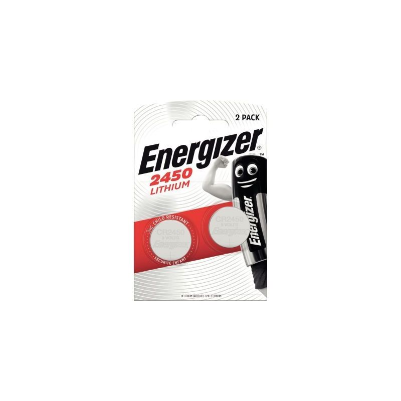 Achetez Blister 2 piles lithium 3V CR2450 7638900381795 ENERGIZER pas cher sur Ma Rentrée Scolaire Achetez Blister 2 piles lithium 3V CR2450 7638900381795 ENERGIZER pas cher sur Ma Rentrée Scolaire