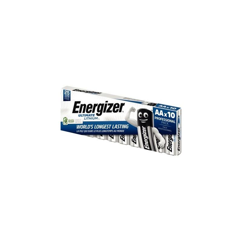 Achetez Paquet 10 piles 1,5V Ultimate Lithium AA 7638900343526 ENERGIZER pas cher sur Ma Rentrée Sc..