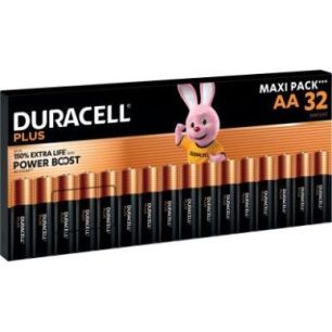 Achetez Boite 32 piles 1.5V PLUS POWERBOOST AA / LR06 / MN1500 5000394176577 DURACELL pas cher sur M..