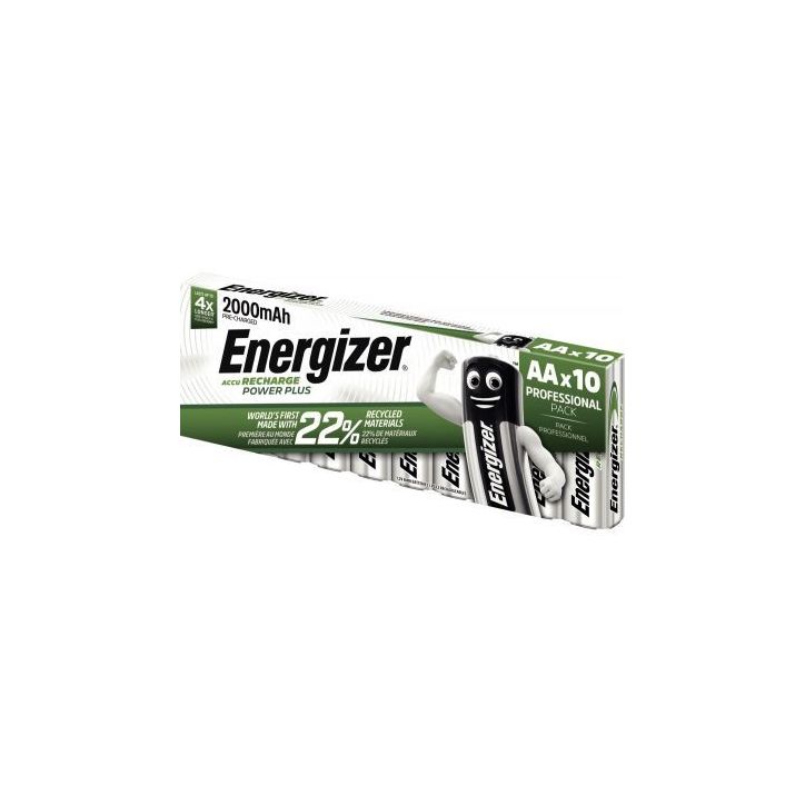 Paquet 10 accu Energizer AA 2000 mAh 7638900417029 ENERGIZER