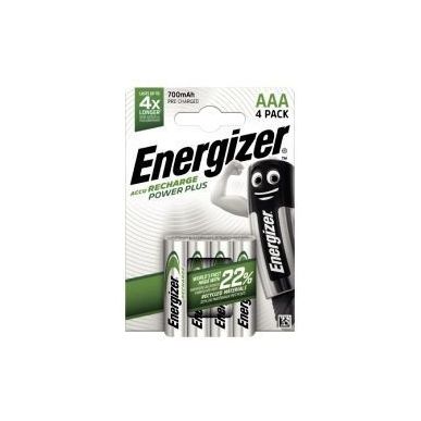Achetez Blister 4 accu recharge ENERGIZER AAA 700 MAHCHP4 E300626604 ENERGIZER pas cher sur Ma Rentr..