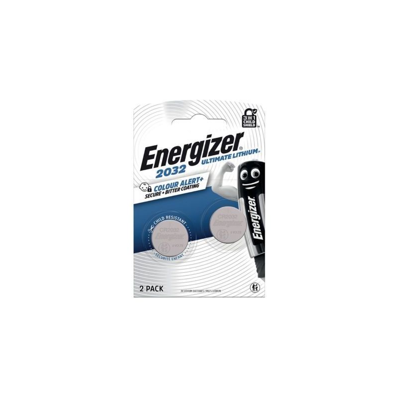 Achetez Blister 2 Piles Energizer Ultimate Lithium 2032 7638900452686 ENERGIZER pas cher sur Ma Rent..
