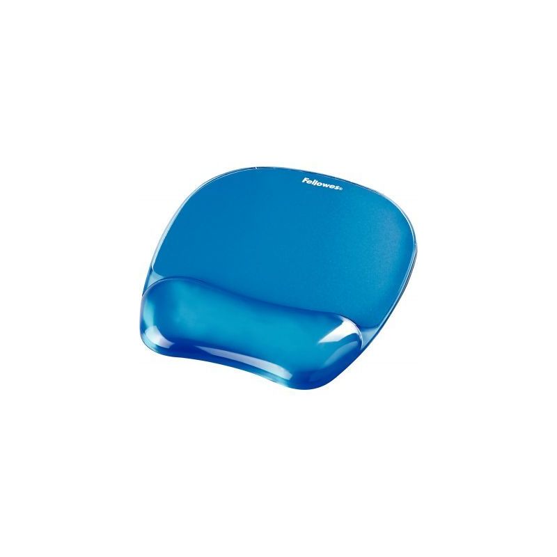 Achetez Tapis souris Crystal gel bleu 9114120 FELLOWES pas cher sur Ma Rentrée Scolaire