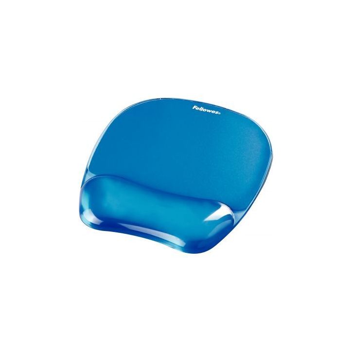 Tapis souris Crystal gel bleu 9114120 FELLOWES