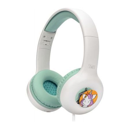 Achetez Casque filaire pour enfants jack 3,5 mm vert CSKID3 T'NB pas cher sur Ma Rentrée Scolaire