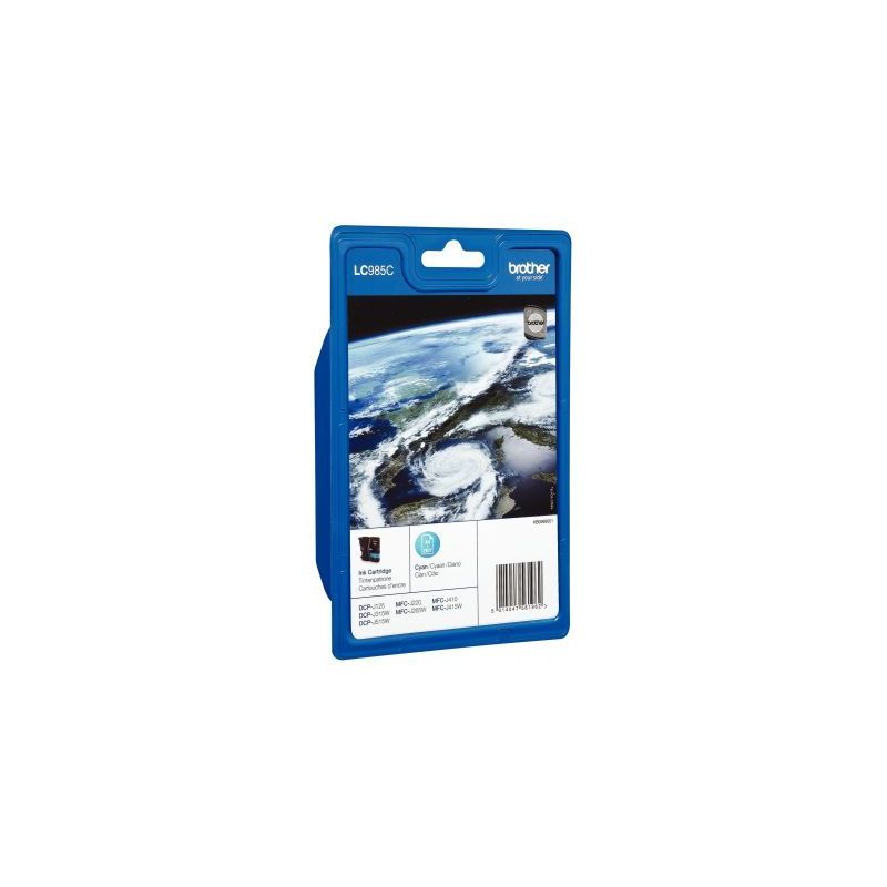Achetez BROTHER Cartouche Jet d'encre Cyan LC985C pas cher sur Ma Rentrée Scolaire