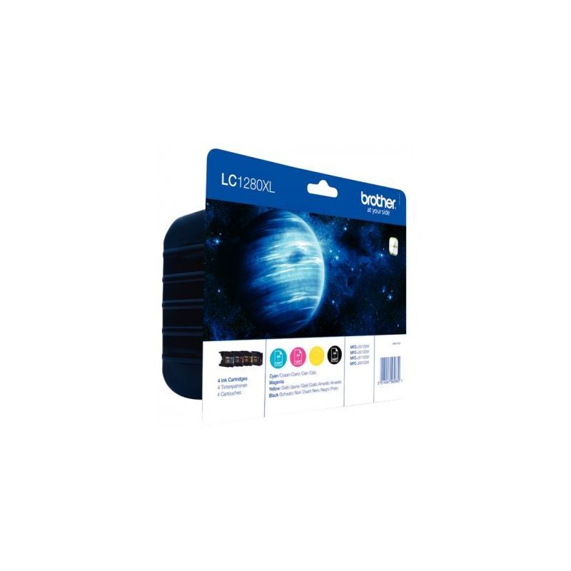 Achetez Multipack 4 cartouches d'encre à la marque Brother LC1280XLVALBP couleurs haute capacité N..