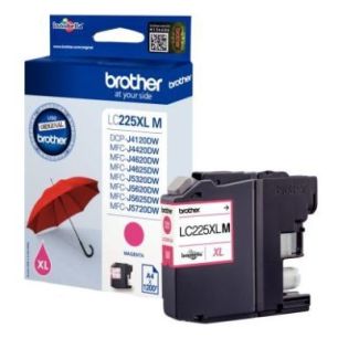 Achetez Cartouche jet d'encre à la marque Brother LC225 magenta haute capacité Parapluie LC225XLM ..