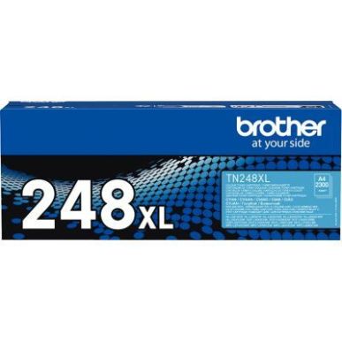 Achetez Brother TN248XLC toner laser cyan haute capacité authentique TN248XLC TN248XLC BROTHER pas ..