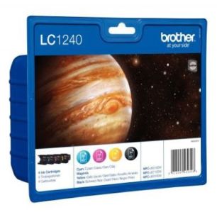 Achetez Lot de 4 cartouches jet d'encre à la marque Brother LC1240VALBP noir cyan magenta et jaune ..