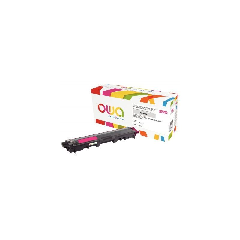 Achetez OWA toner laser magenta haute capacité remanufacturé compatible Brother TN245M K15659OW OW.. Achetez OWA toner laser magenta haute capacité remanufacturé compatible Brother TN245M K15659OW OW..