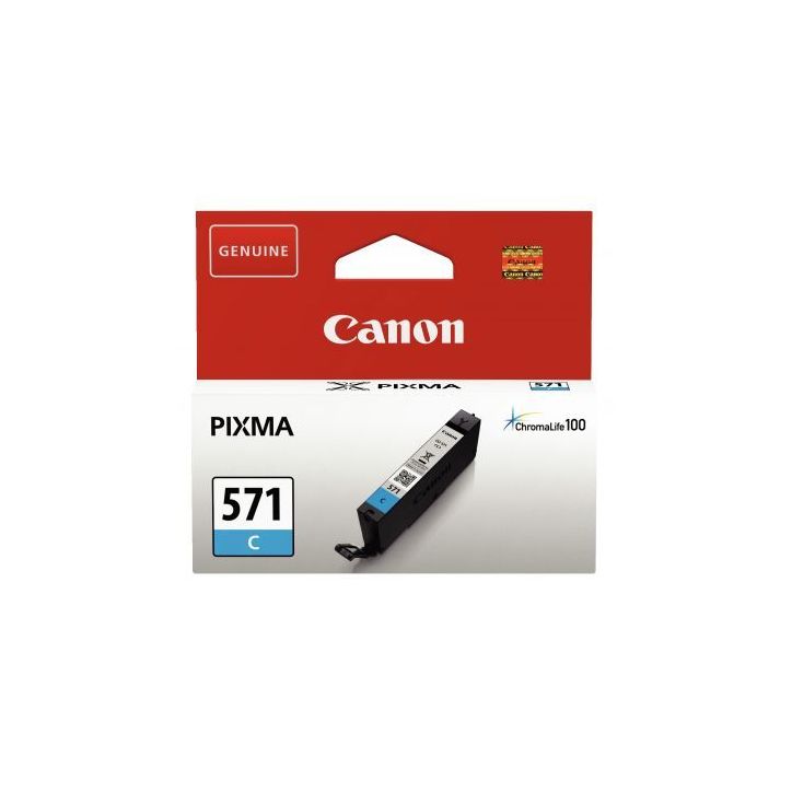 Cartouche jet d'encre à la marque Canon CLI-571C cyan 571 CASPI0386C001 CANON