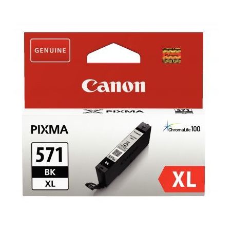 Achetez CANON Cartouche Jet d'encre CLI-571XL Noir 0331C001AA pas cher sur Ma Rentrée Scolaire