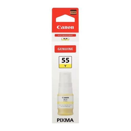 Achetez Canon GI-55Y flacon d'encre jaune authentique (GI-55Y) GI-55Y CASPI6291C001 CANON pas cher s..