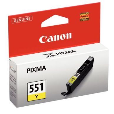 Achetez Cartouche jet d'encre à la marque Canon CLI-551 jaune 551 CASPI6511B001 CANON pas cher sur ..