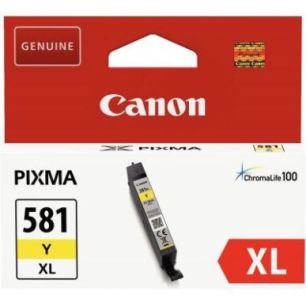 Achetez Cartouche d'encre à la marque CANON CLI581XLY jaune haute capacité 581XL CASPI2051C001 CAN..