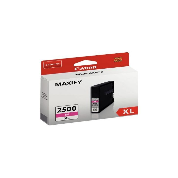 Cartouche jet d'encre à la marque Canon PGI2500XL magenta haute capacité 2500XL CASPI9266B001 CANON