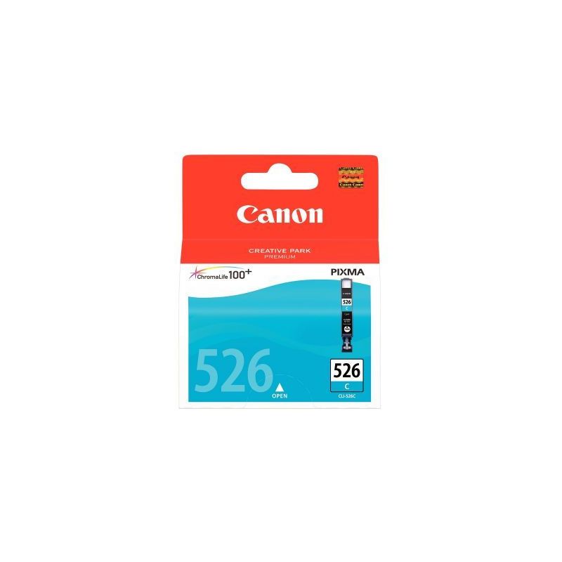 Achetez CANON Cartouche Jet d'encre Cyan CLI526C 4541B001AA pas cher sur Ma Rentrée Scolaire