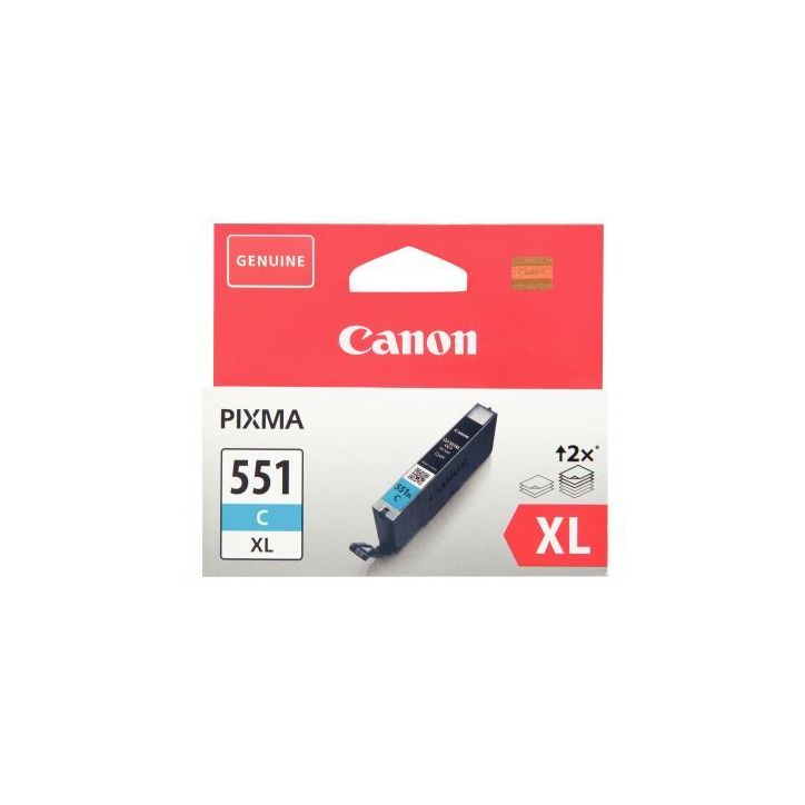 Cartouche jet d'encre à la marque Canon CLI-551 cyan haute capacité 551XL CASPI6444B001 CANON