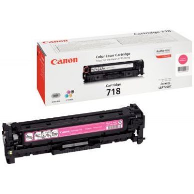 Achetez Cartouche laser à la marque Canon 718 magenta 718 2660B002 CANON pas cher sur Ma Rentrée S..