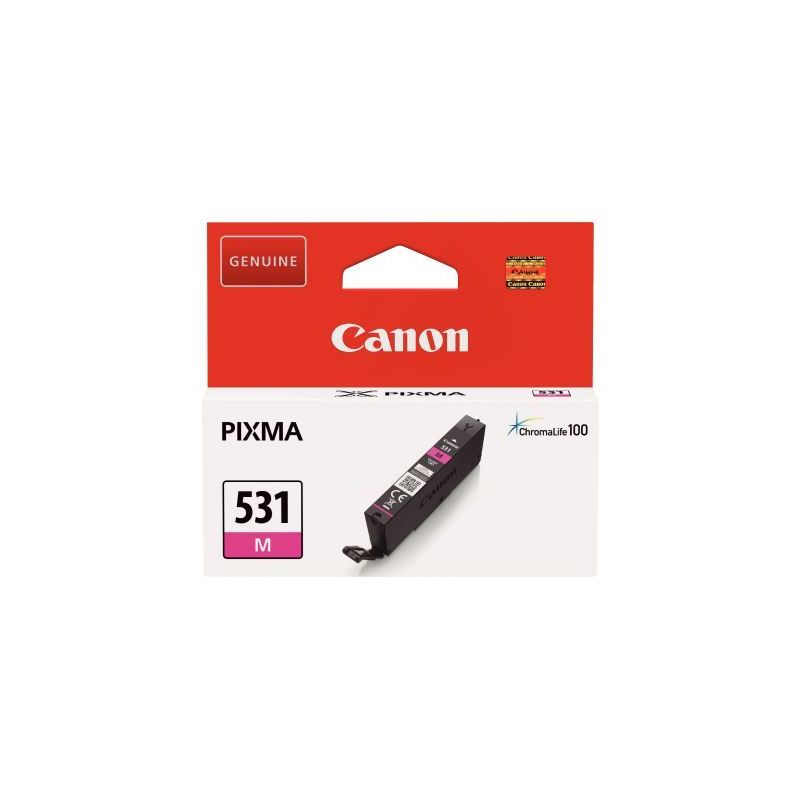Achetez Canon 531 cartouche jet d'encre magenta authentique (CLI-531M) 531 CASPI6120C001 CANON pas c..