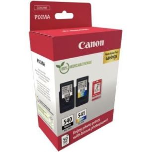 Achetez Canon 540 / 541 pack de 2 cartouches jet d'encre noire & couleurs authentique (PG540BK / CL5..