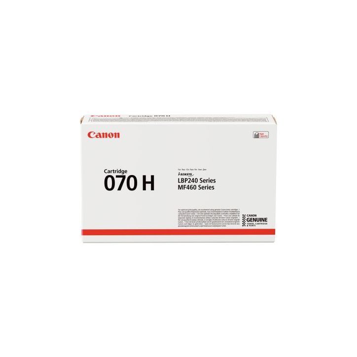 Canon 070H cartouche laser noir haute capacité authentique 070H 5640C002 CANON