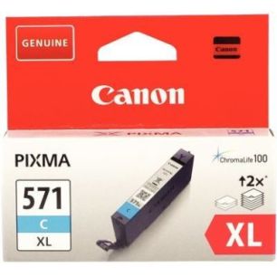 Achetez CANON Cartouche Jet d'encre CLI-571XL Cyan 0332C001AA pas cher sur Ma Rentrée Scolaire