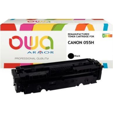 Achetez Cartouche laser compatible à la marque CANON 055H haute capacité noir K18832OW OWA ARMOR p..