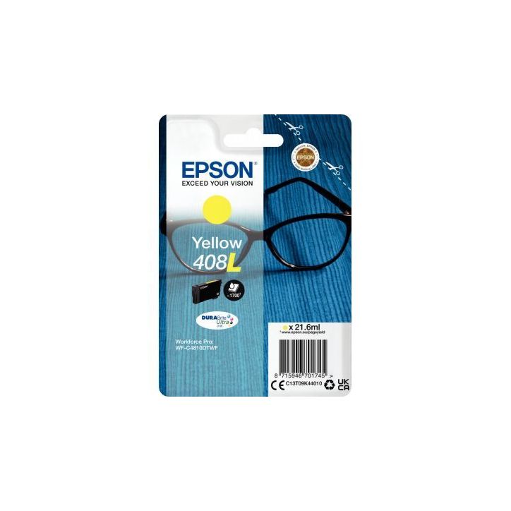 Cartouche jet d'encre à la marque Epson T09K440 jaune haute capacité Lunettes C13T09K44010 EPSON