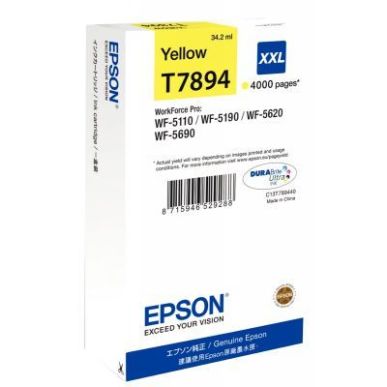 Achetez Cartouche jet d'encre à la marque Epson T789340 jaune très haute capacité C13T789440 EPSO..