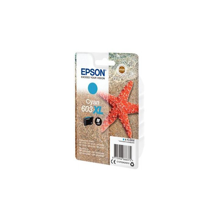 Cartouche jet d'encre à la marque Epson T03A24, cyan haute capacité Etoile de mer C13T03A24010 EPSON